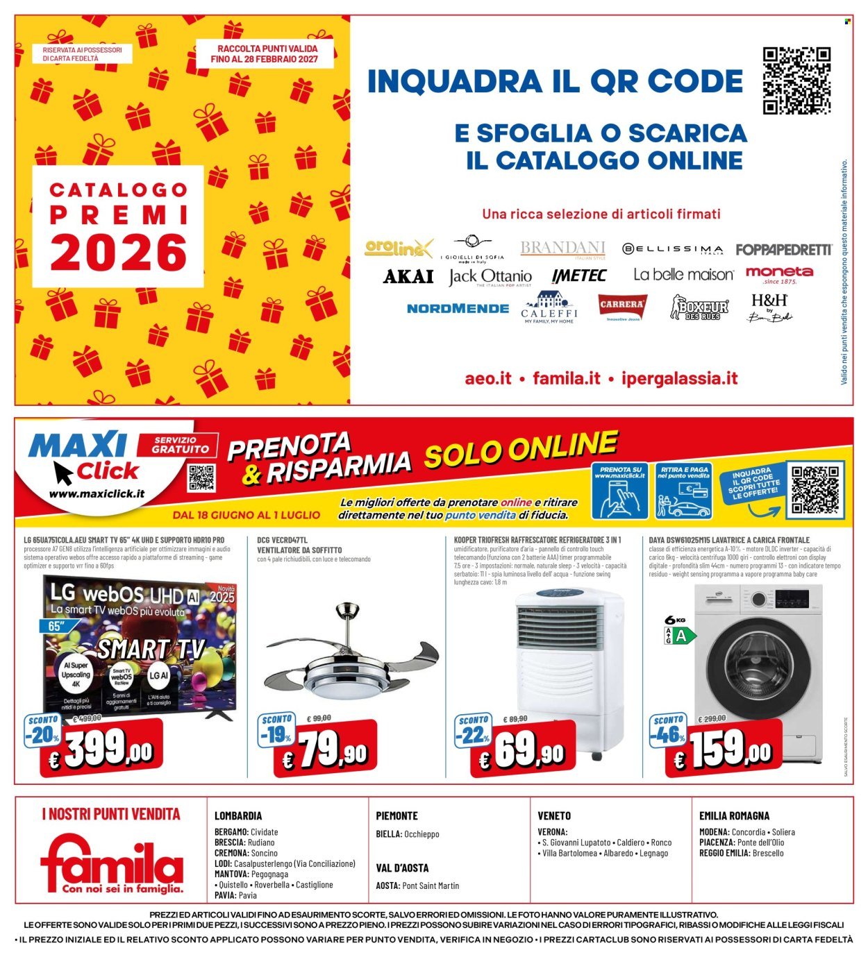 Volantino FAMILA - MAXI FORMATI MAXI CONVENIENZA