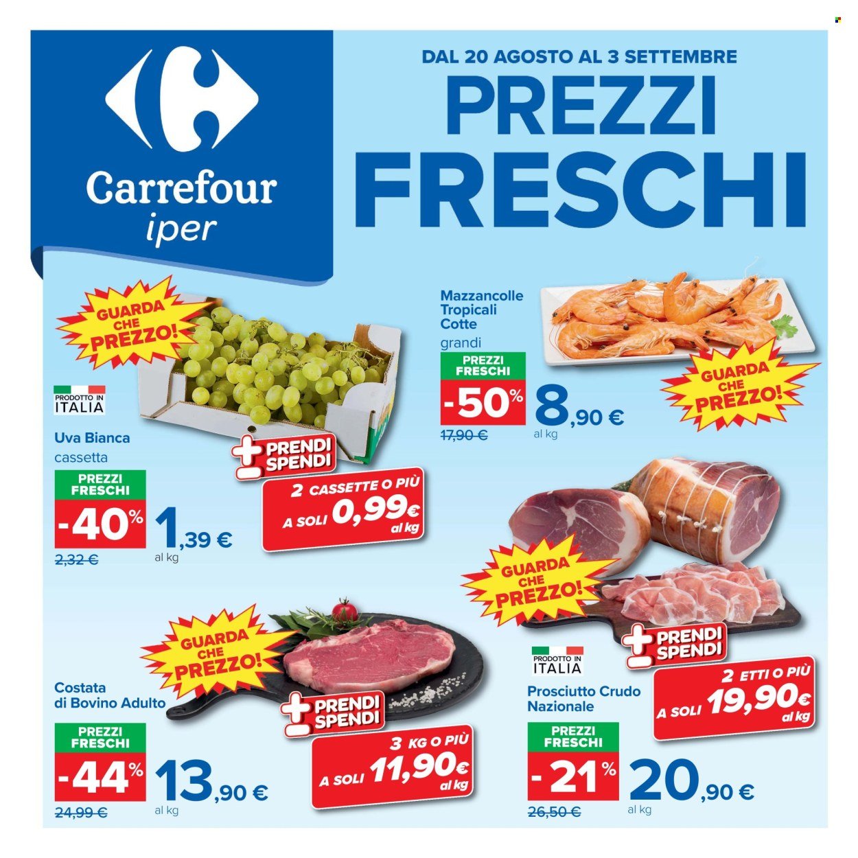 Volantino CARREFOUR - Da giovedì 20 agosto 2026