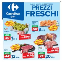 Volantino CARREFOUR - Da giovedì 20 agosto 2026