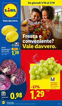 Volantino LIDL - Fresca e conveniente