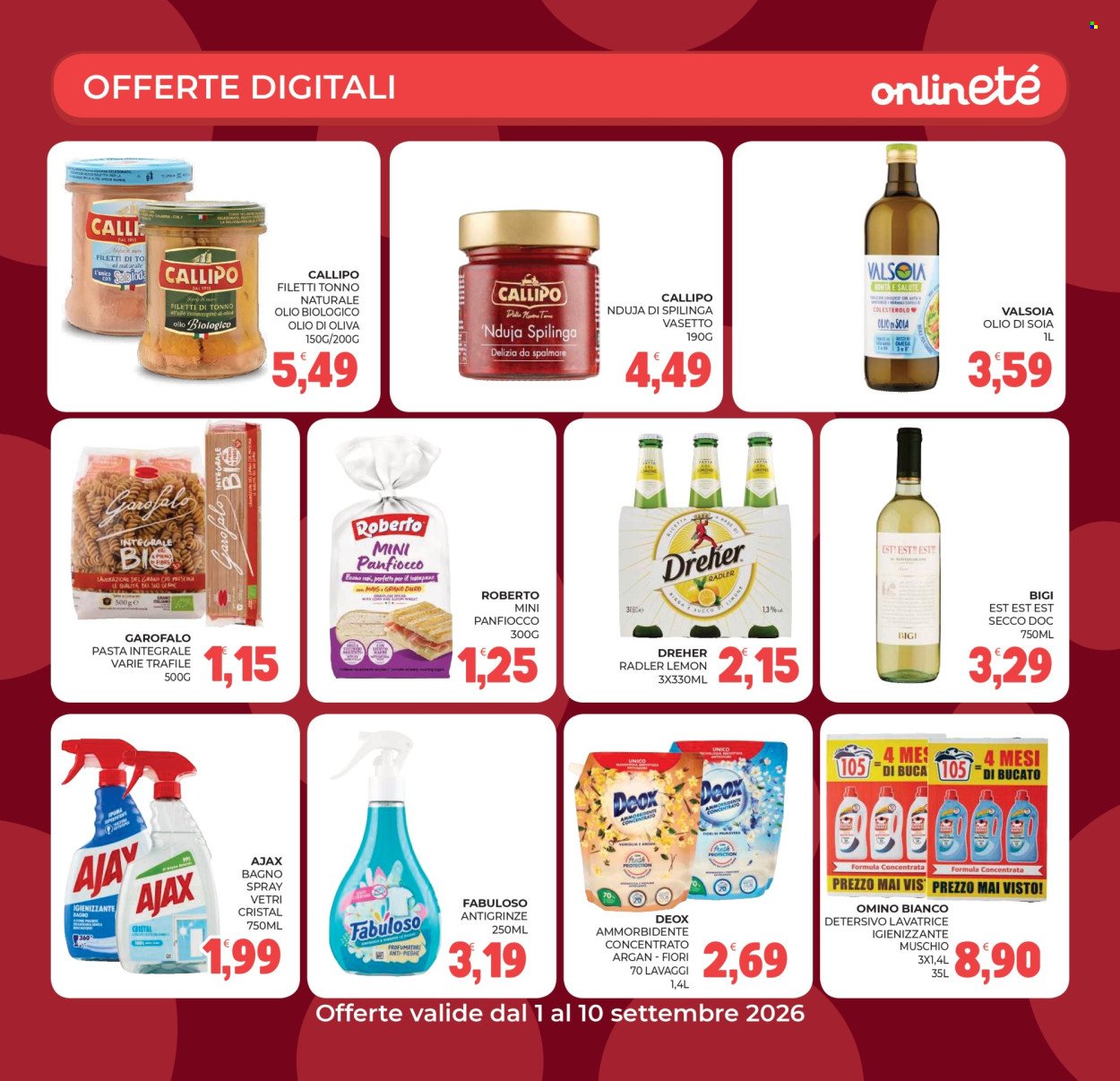 Volantino ETÉ - Da martedì 1 2026