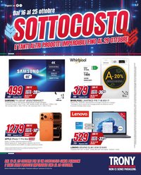 Volantino TRONY - Da venerdì 16 2026