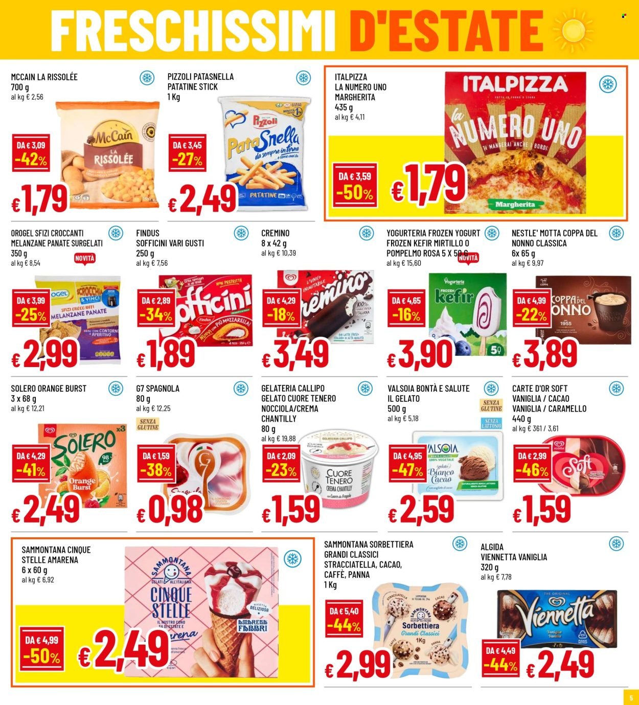 Volantino FAMILA - FRESCHISSIMI D'ESTATE