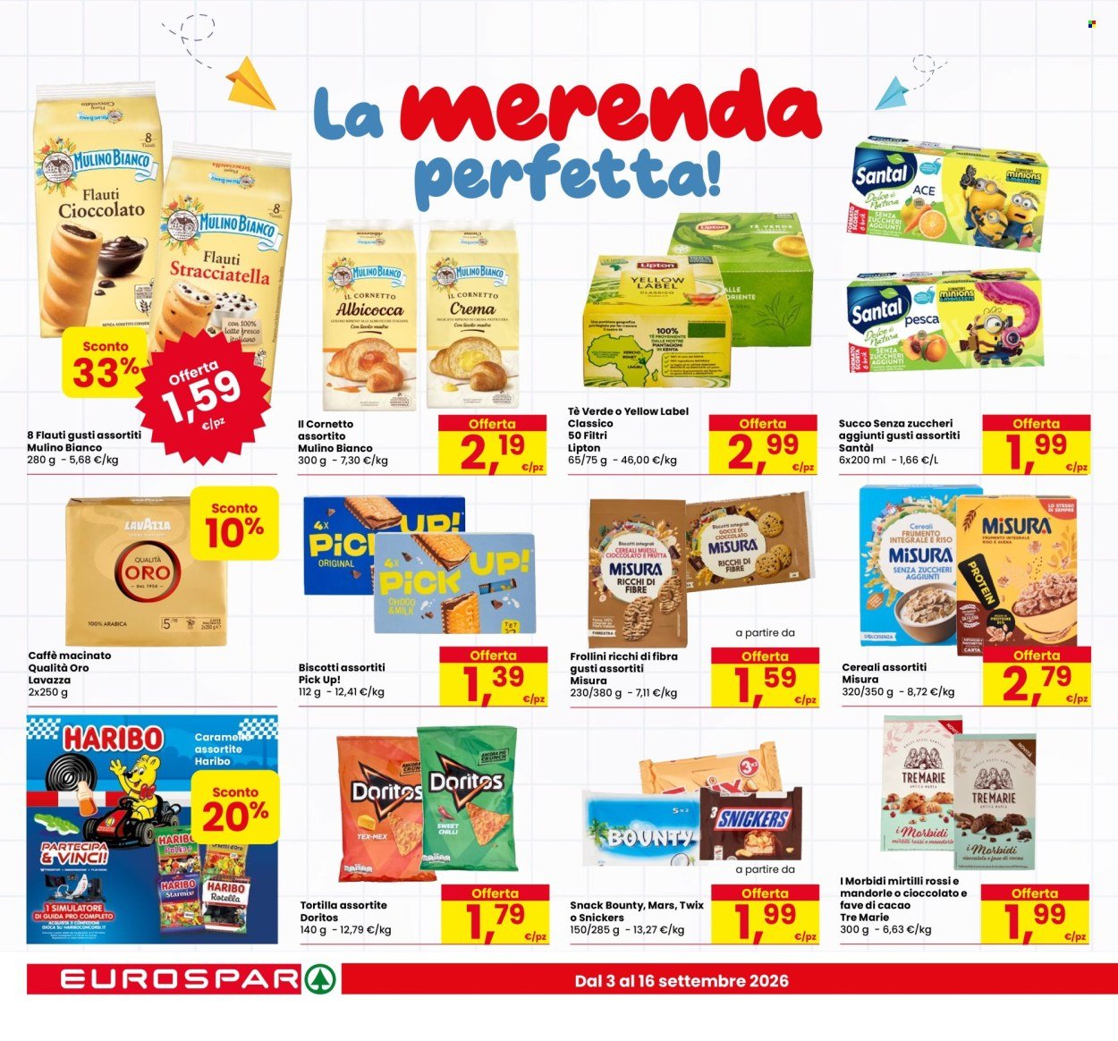 Volantino EUROSPAR - Sconti di qualità