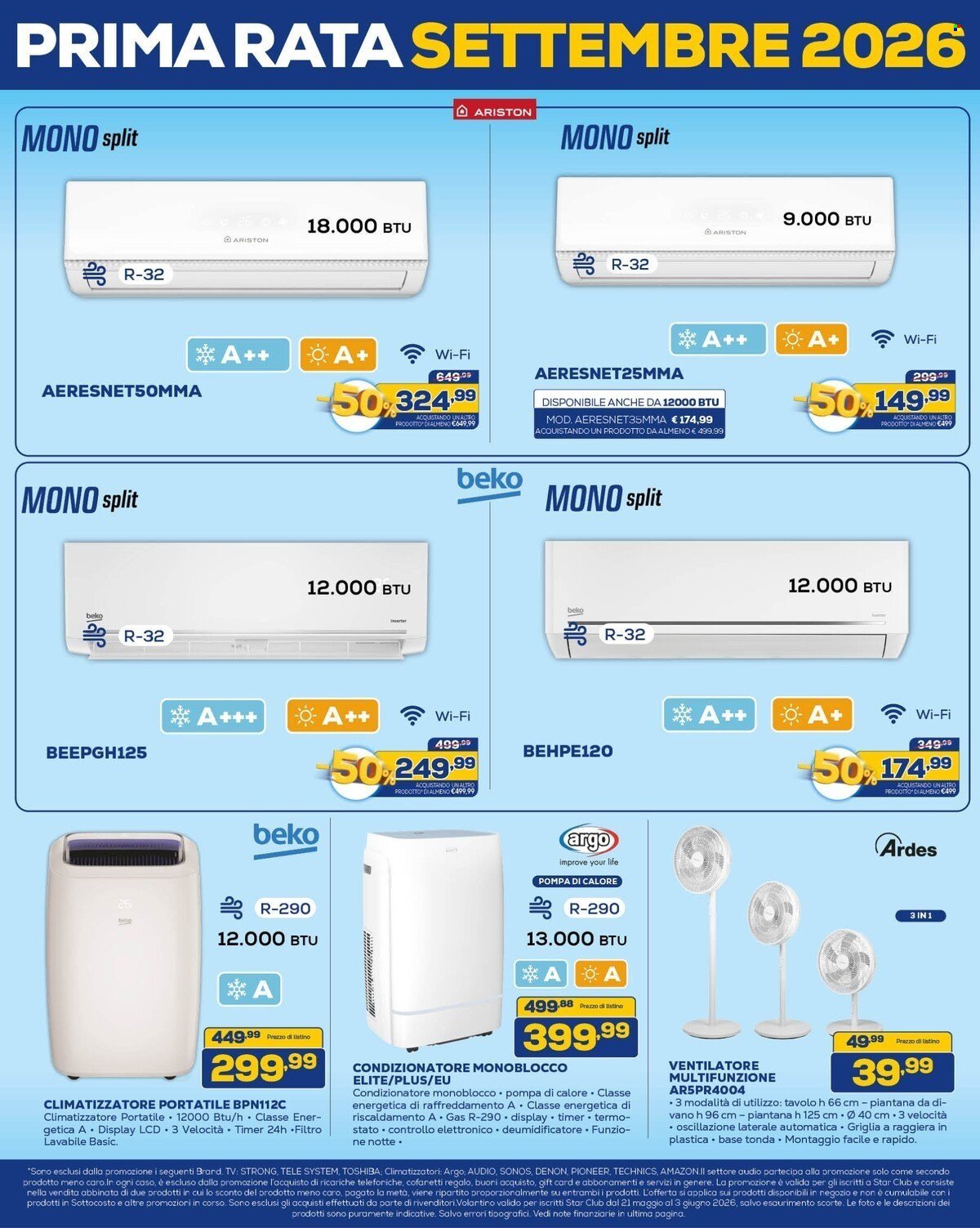 Volantino EURONICS - FACCIAMO A METÀ (2026-05-21 - 2026-06-03)
