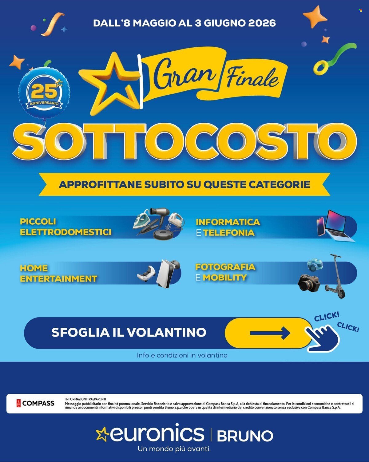 Volantino EURONICS - FACCIAMO A METÀ (2026-05-21 - 2026-06-03)