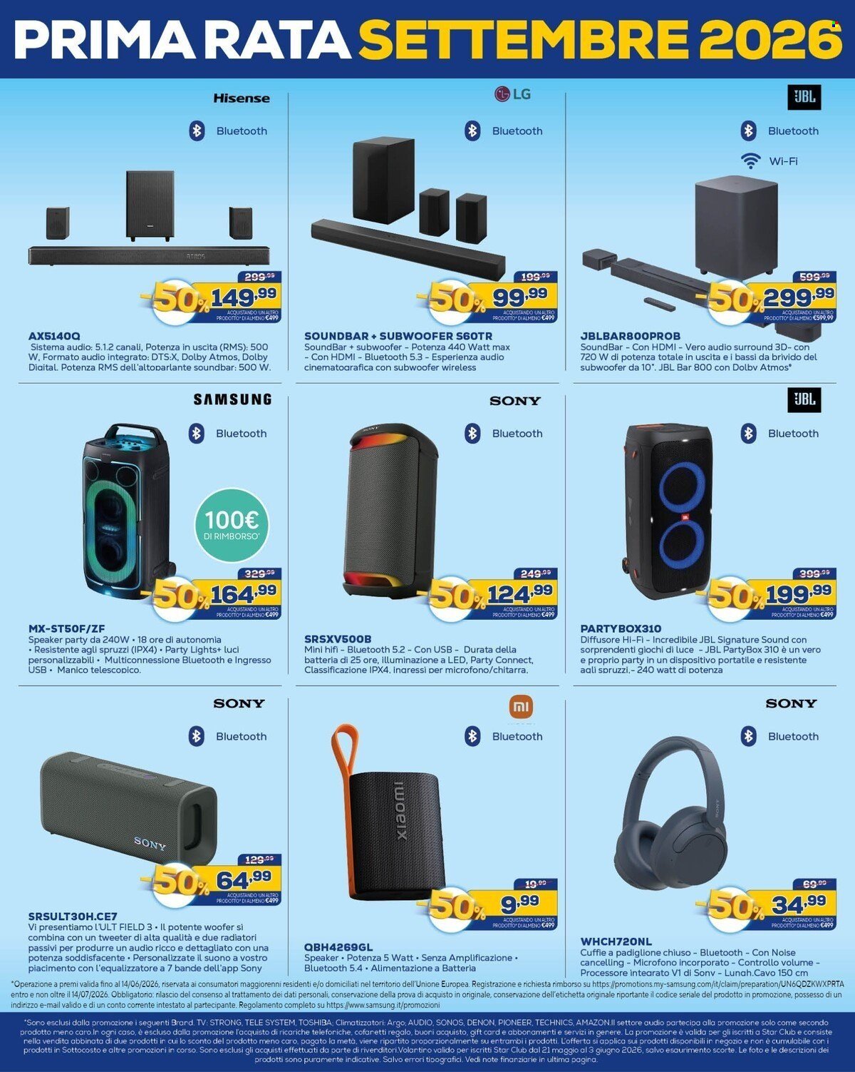 Volantino EURONICS - FACCIAMO A METÀ (2026-05-21 - 2026-06-03)