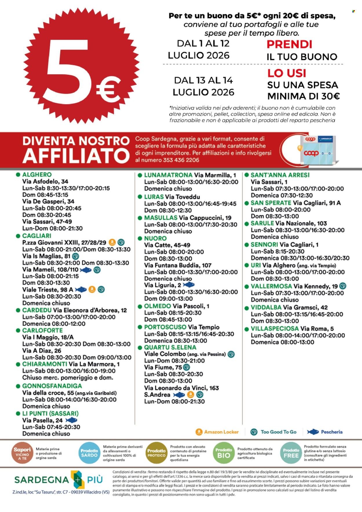 Volantino COOP - Da mercoledì 1 2026
