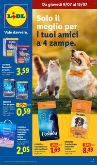 Volantino LIDL - Per i tuoi amici a 4 zampe