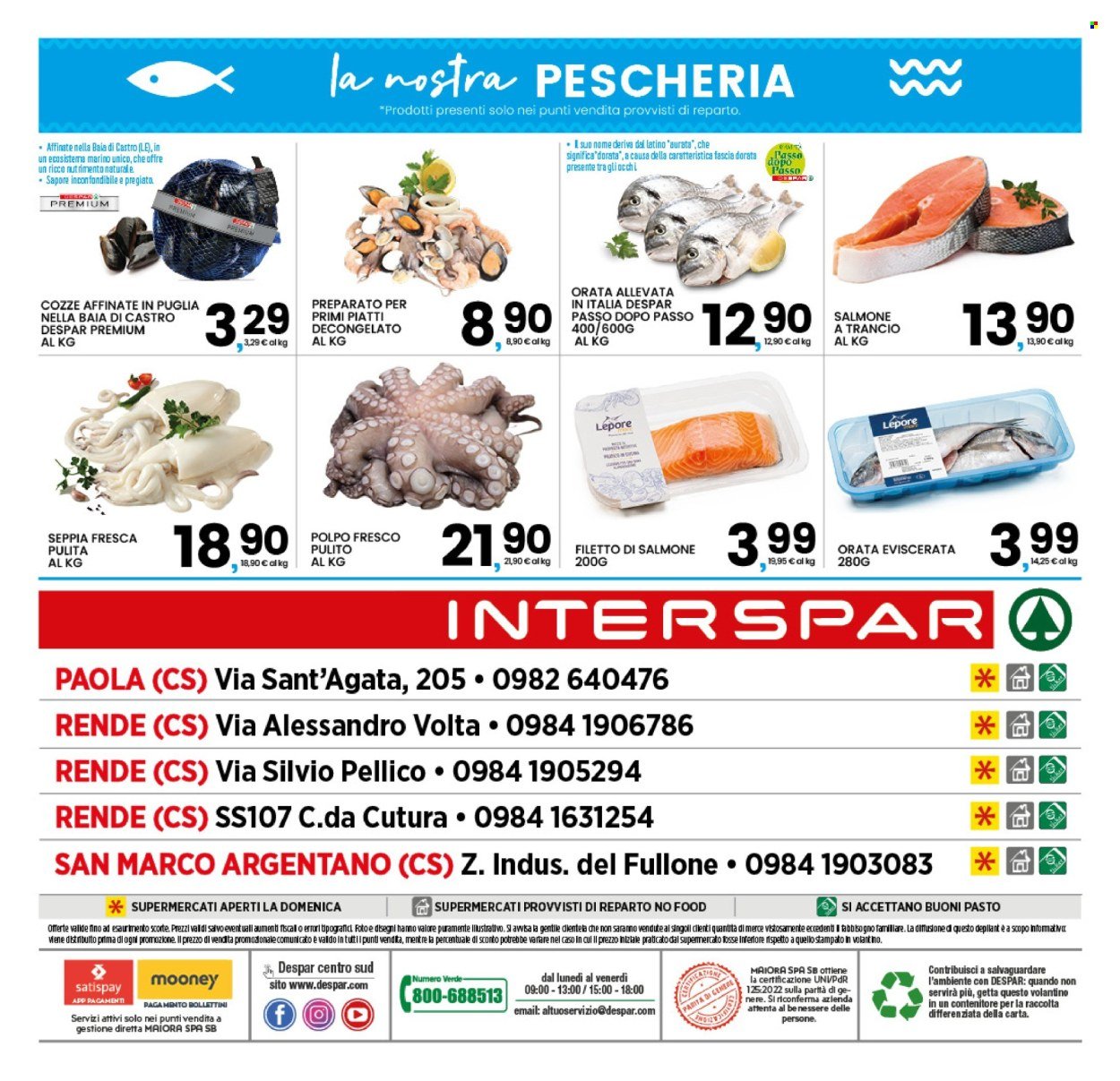 Volantino INTERSPAR - Da lunedì 12 2026