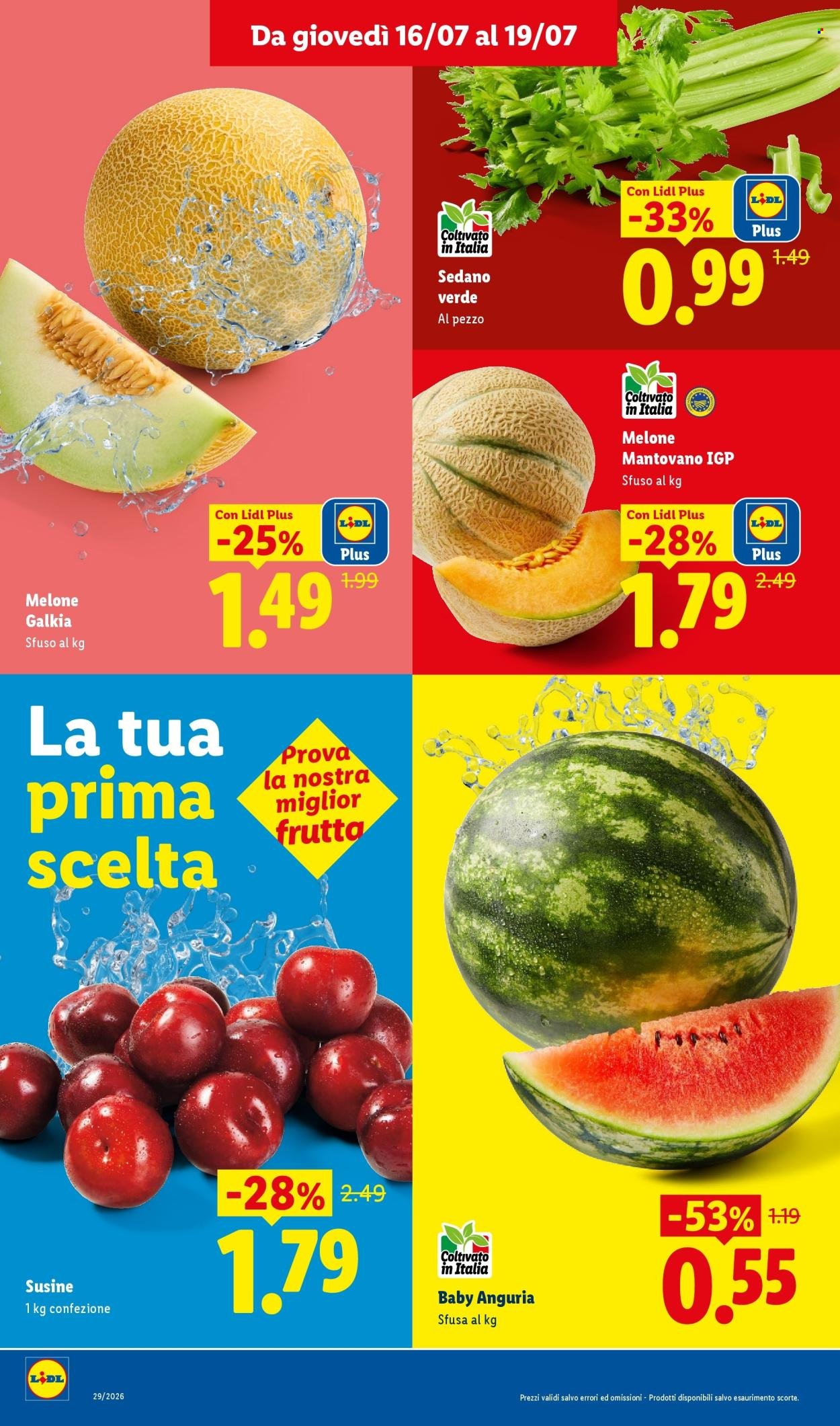 Volantino LIDL - Fresca e conveniente