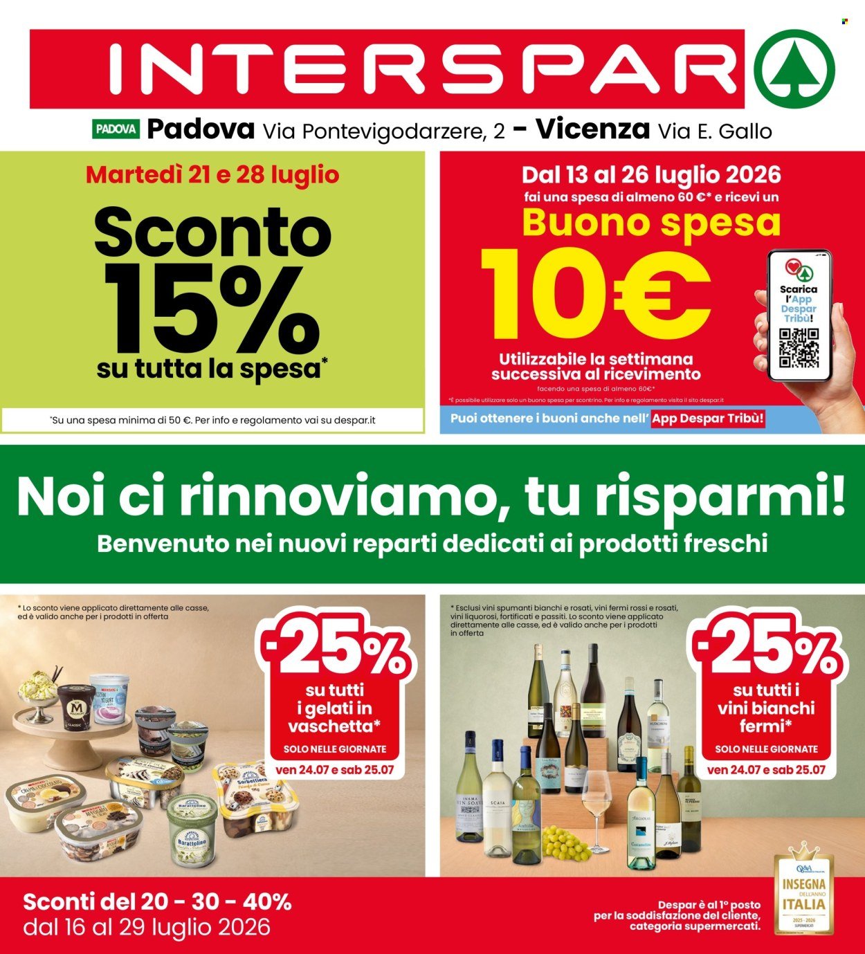 Volantino INTERSPAR - Che Risparmio!