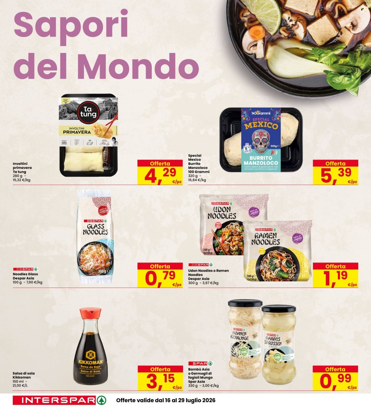 Volantino INTERSPAR - Che Risparmio!