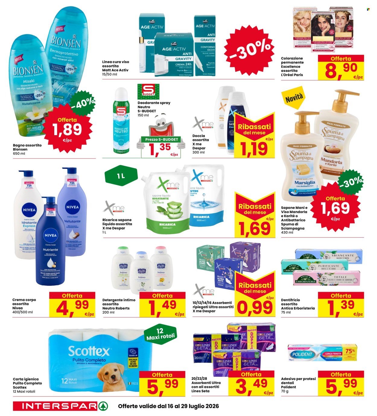 Volantino INTERSPAR - Che Risparmio!