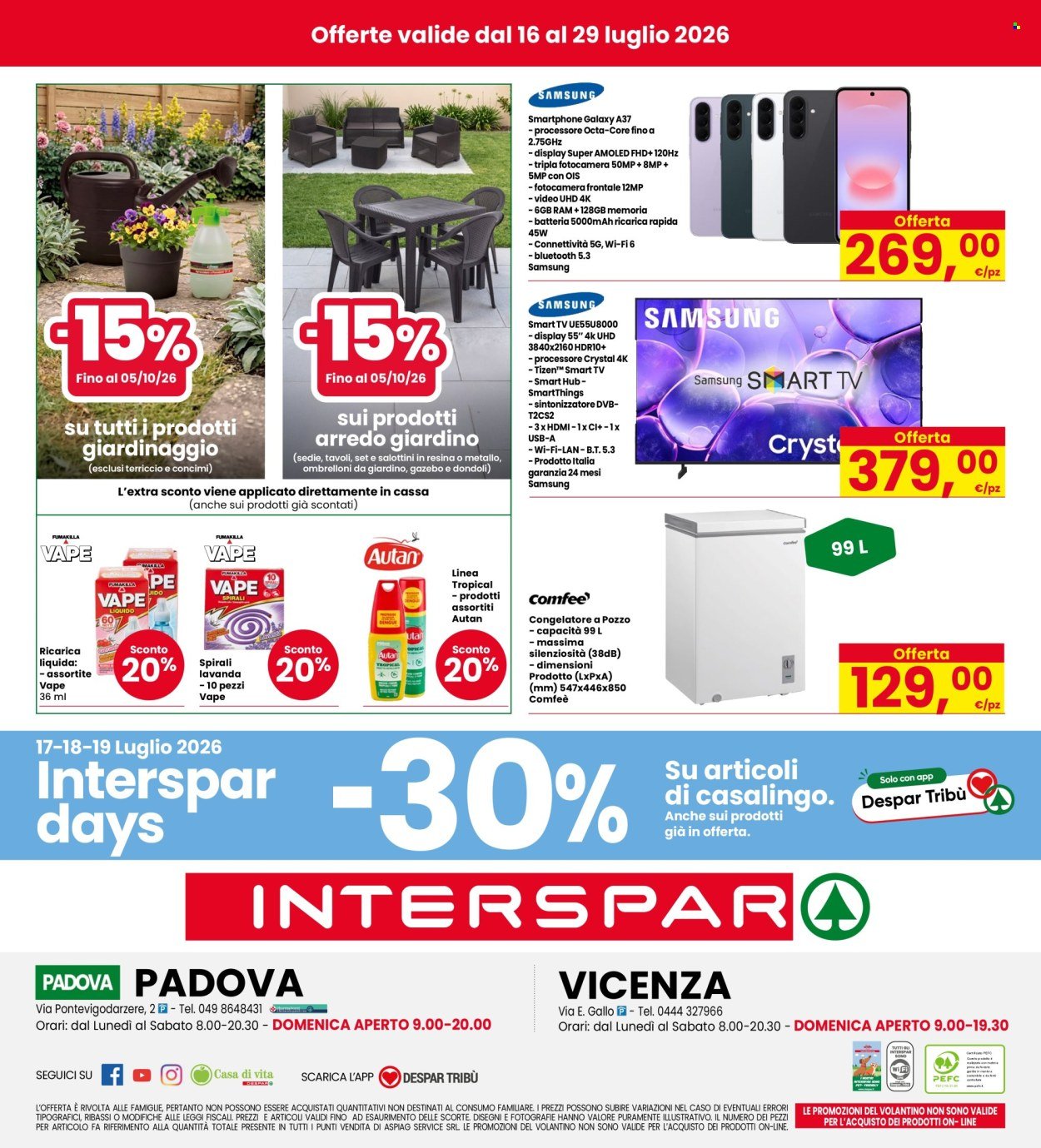 Volantino INTERSPAR - Che Risparmio!