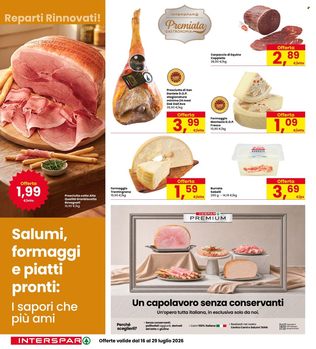 Volantino INTERSPAR - Che Risparmio!