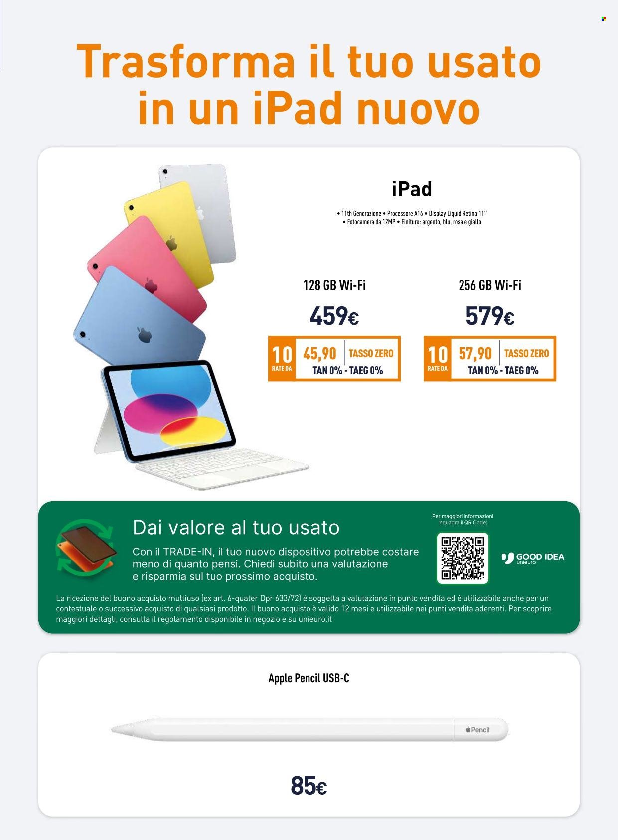 Volantino UNIEURO - Speciale Apple