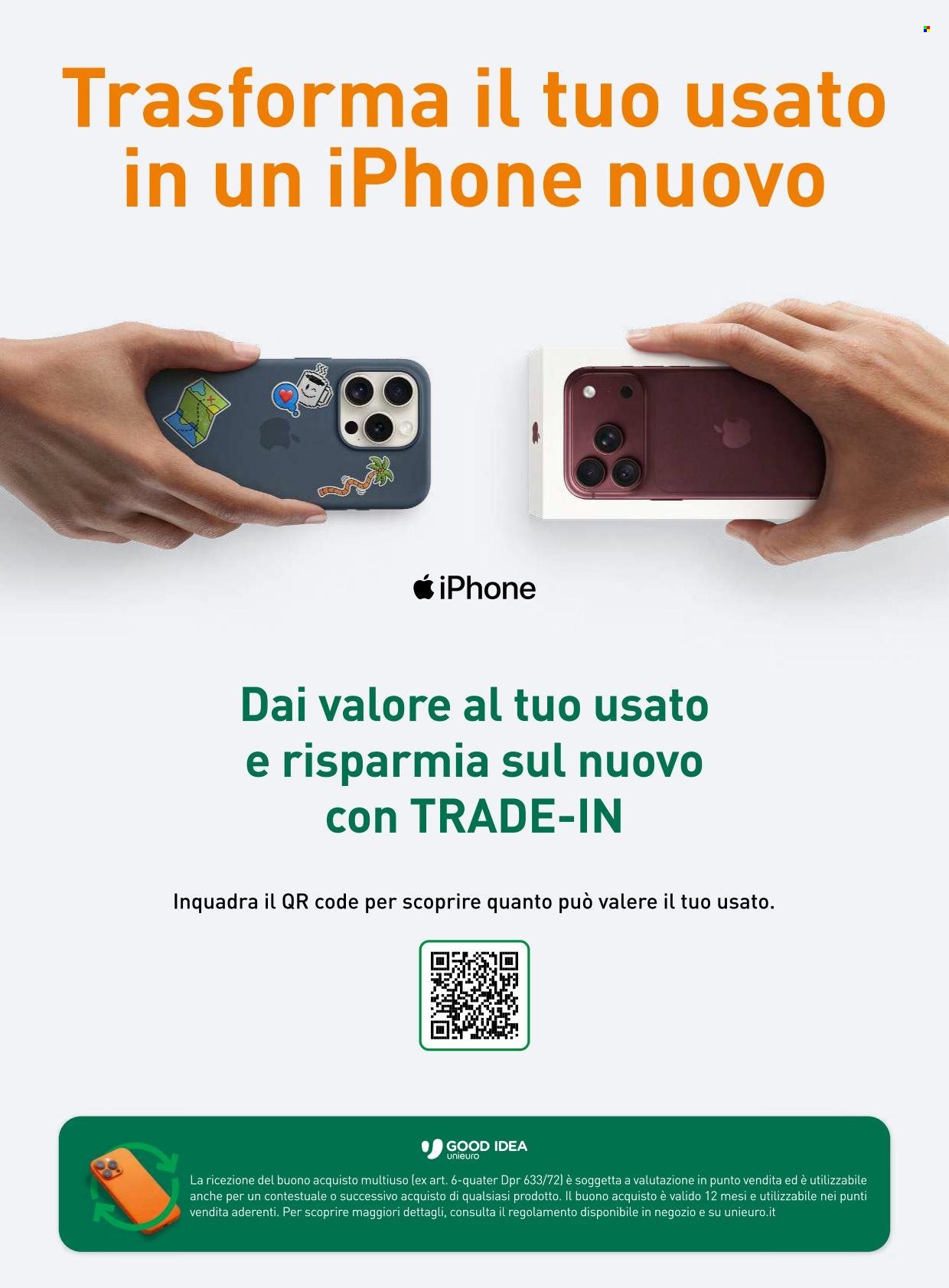 Volantino UNIEURO - Speciale Apple