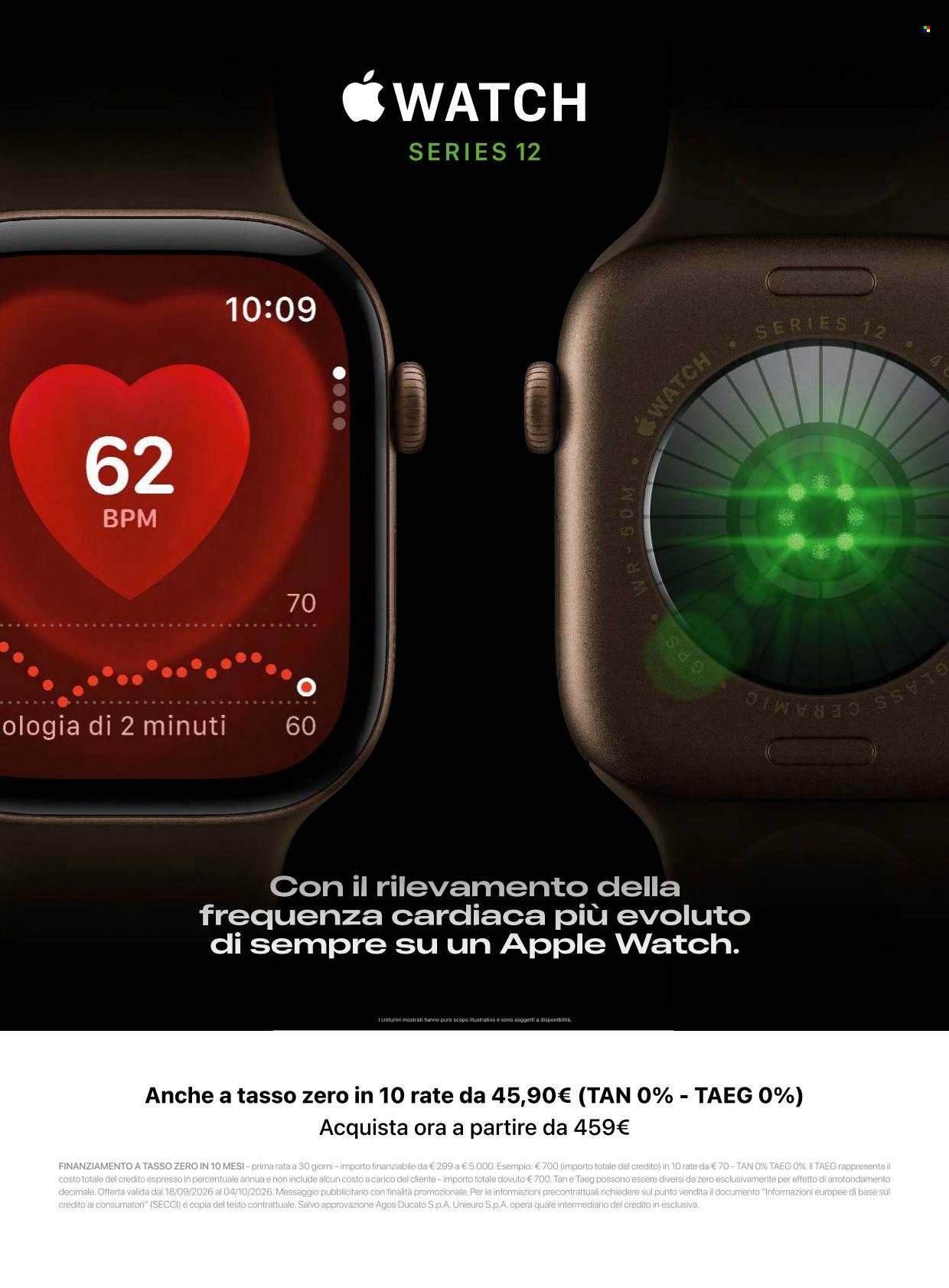 Volantino UNIEURO - Speciale Apple