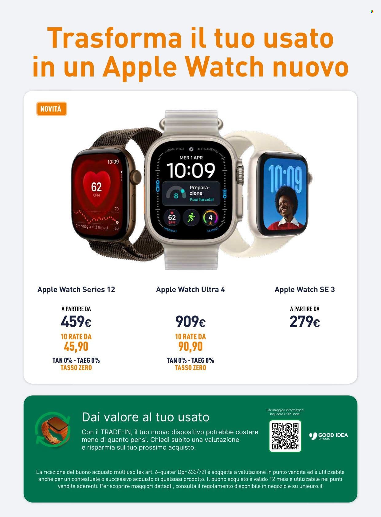 Volantino UNIEURO - Speciale Apple