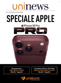 Volantino UNIEURO - Speciale Apple