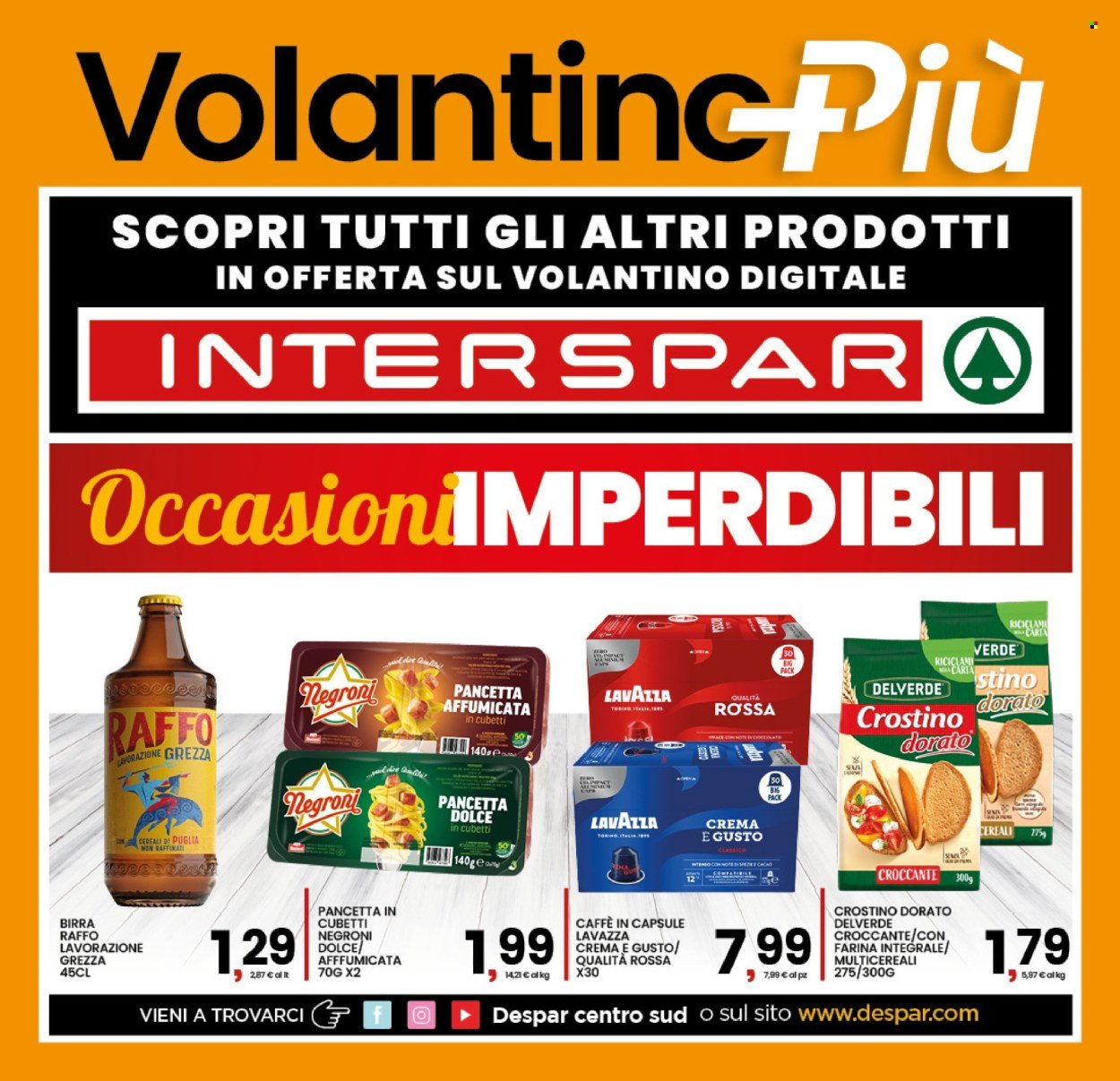 Volantino INTERSPAR - Da giovedì 22 ottobre 2026