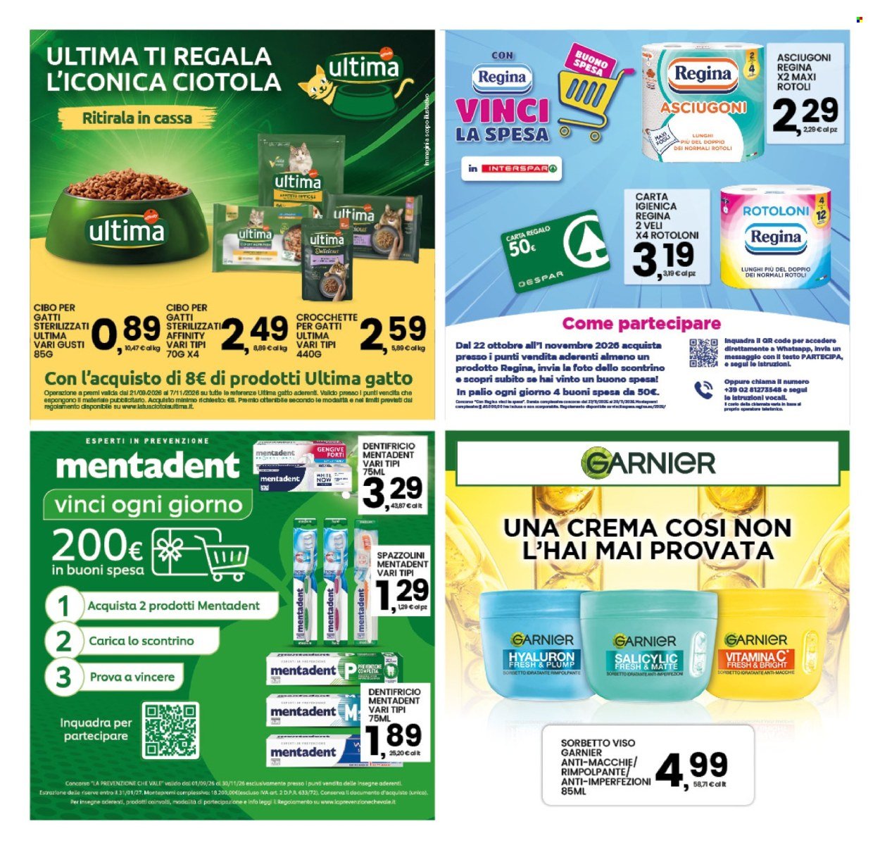 Volantino INTERSPAR - Da giovedì 22 ottobre 2026