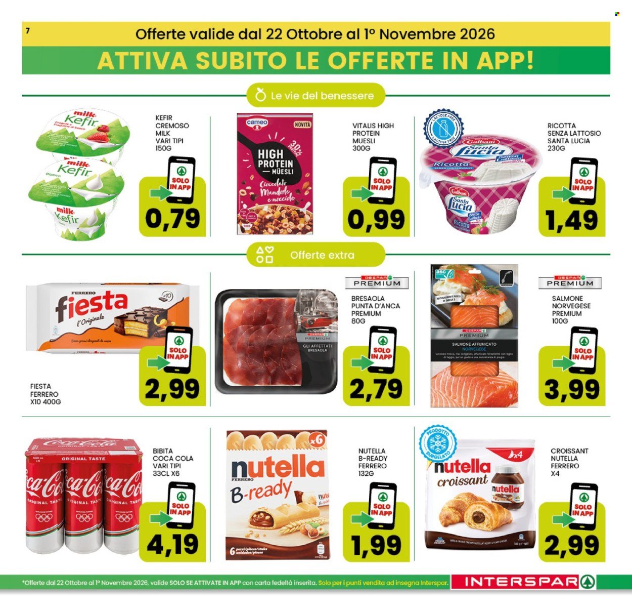 Volantino INTERSPAR - Da giovedì 22 ottobre 2026