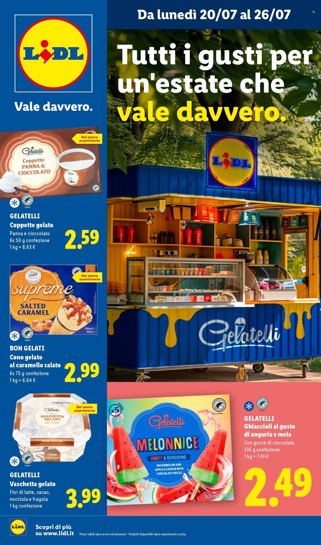Volantino LIDL - Tutti i gusti dell'estate