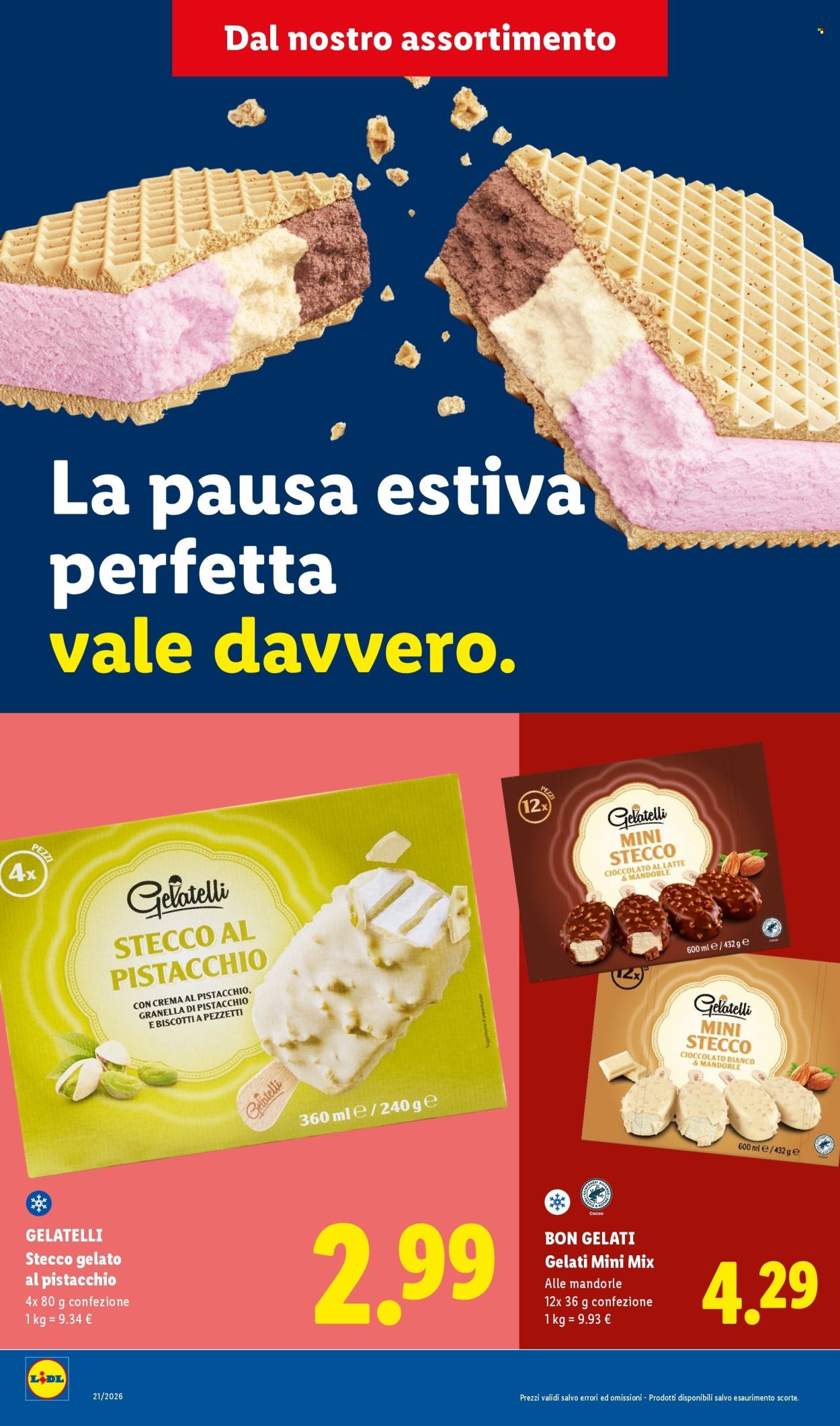 Volantino LIDL - Tutti i gusti dell'estate