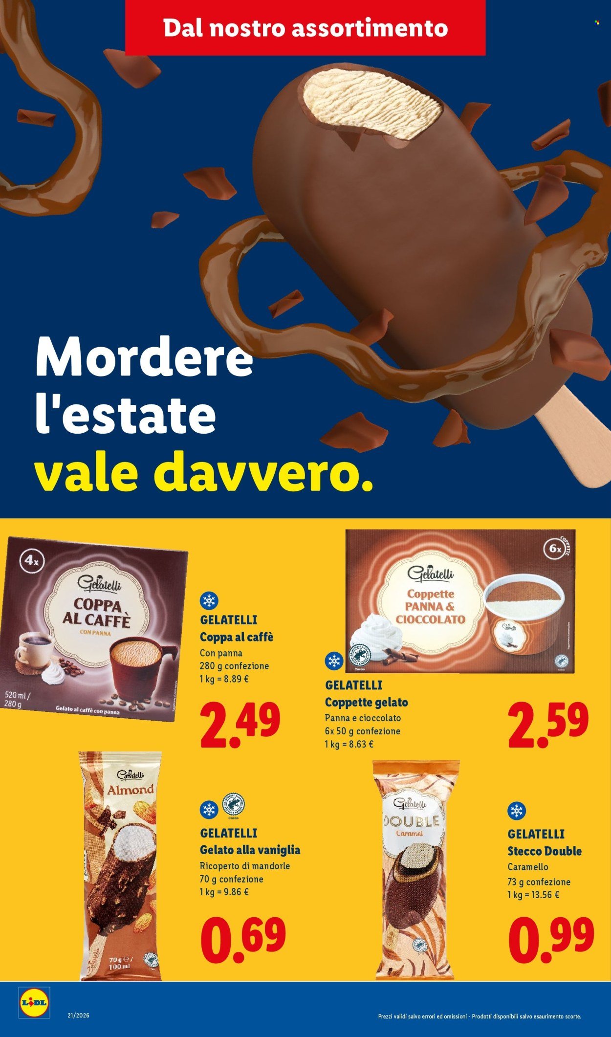 Volantino LIDL - Tutti i gusti dell'estate