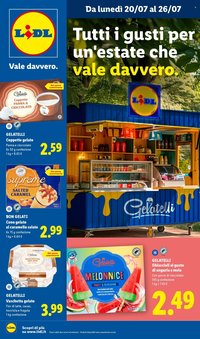 Volantino LIDL - Tutti i gusti dell'estate