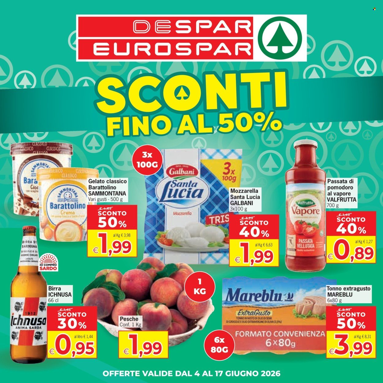 Volantino EUROSPAR - Sconti fino al 50%