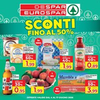 Volantino EUROSPAR - Sconti fino al 50%