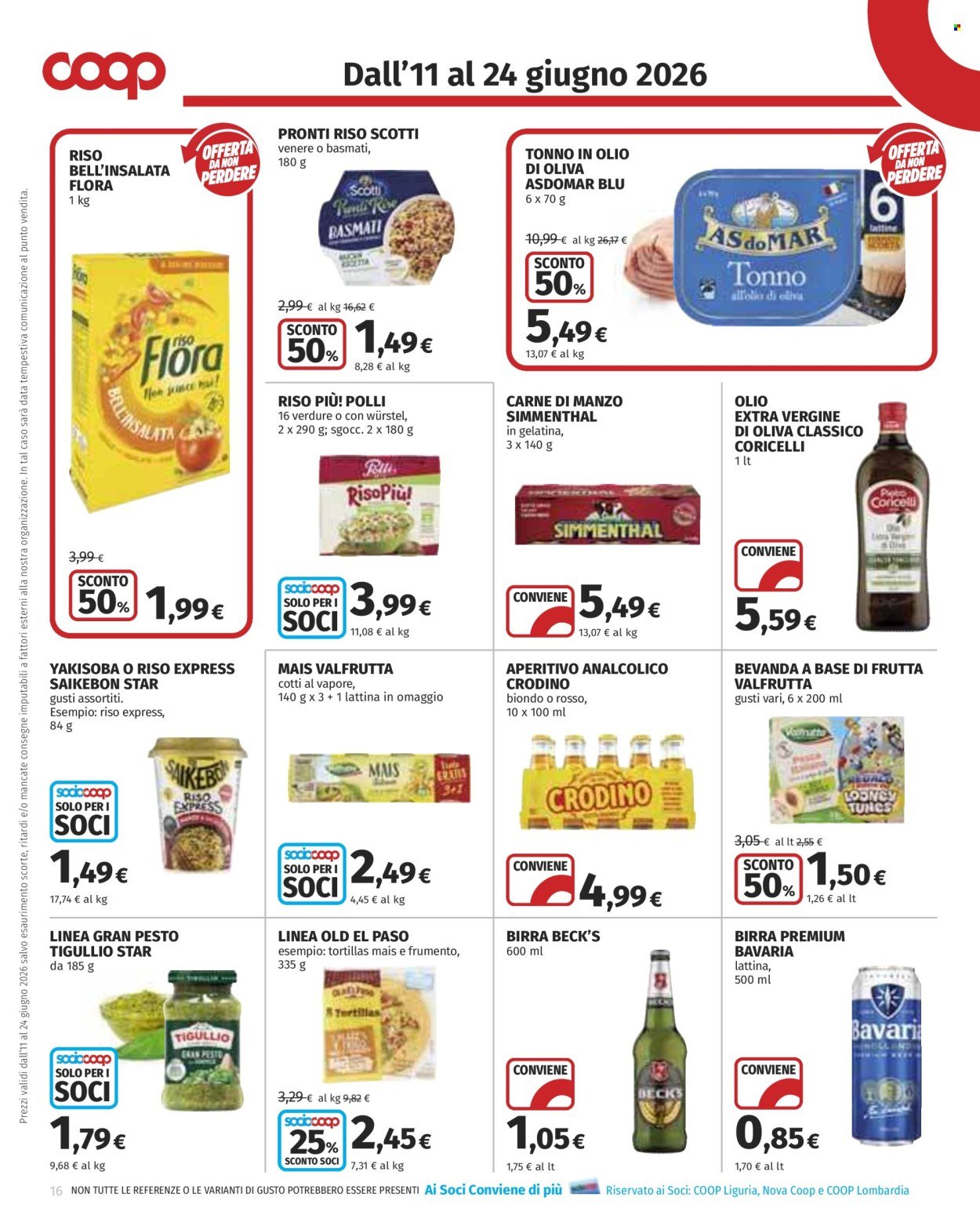 Volantino COOP - Prezzi Giù
