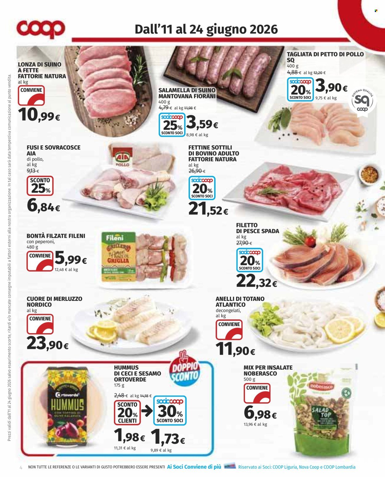Volantino COOP - Prezzi Giù