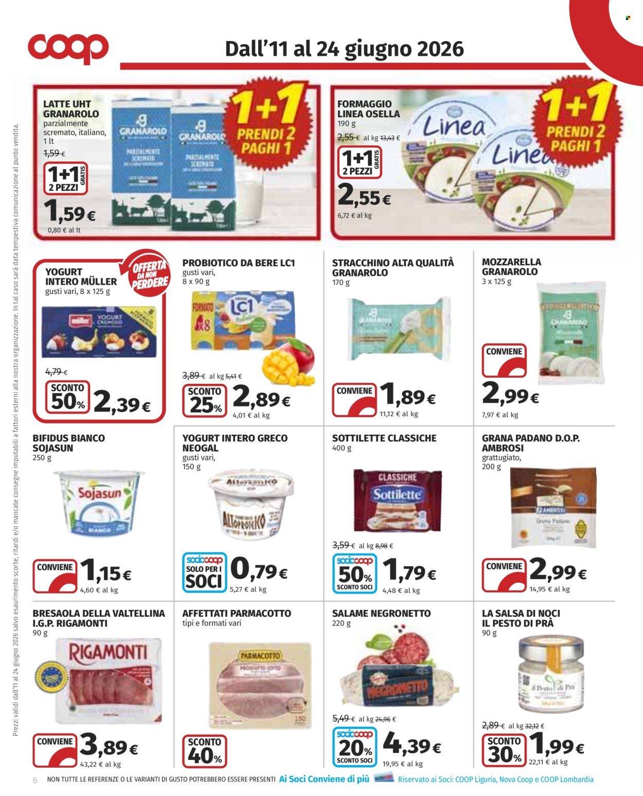 Volantino COOP - Prezzi Giù