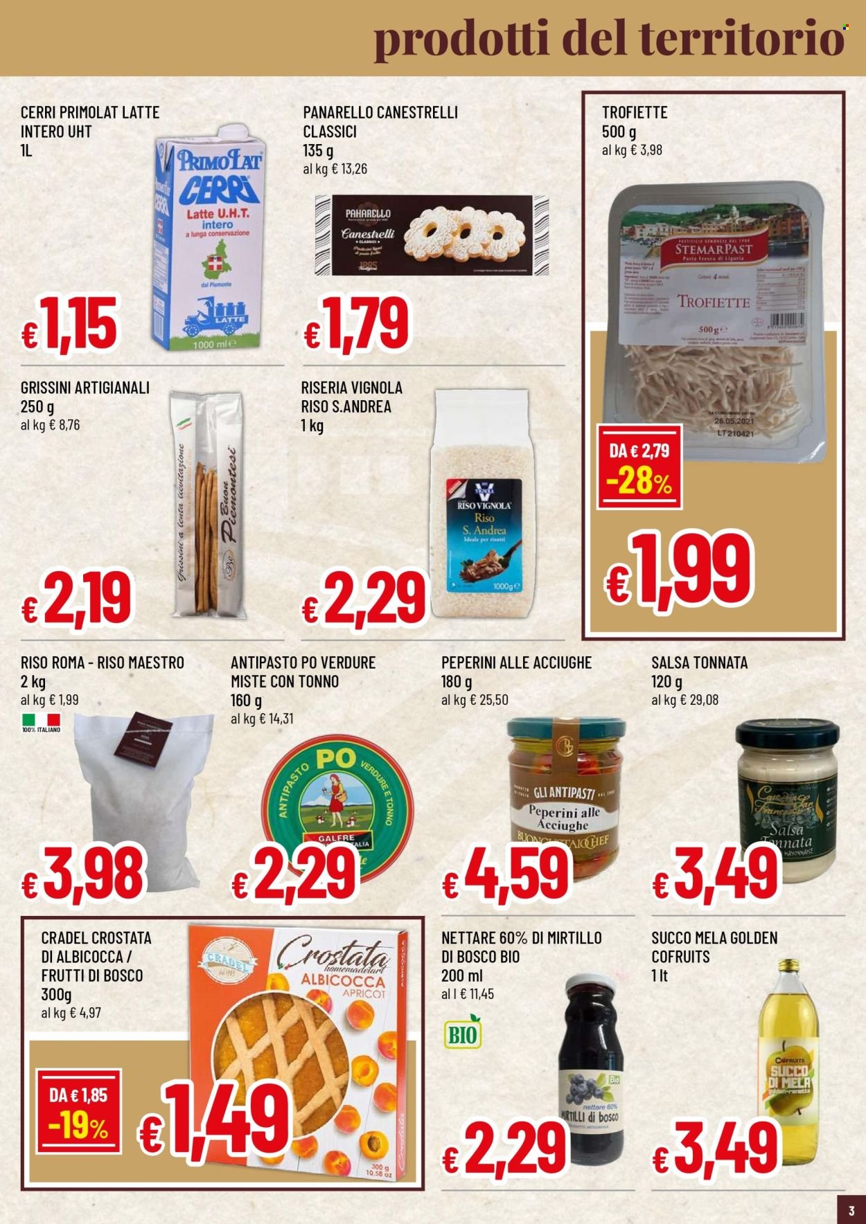 Volantino FAMILA - PRODOTTI DEL TERRITORIO