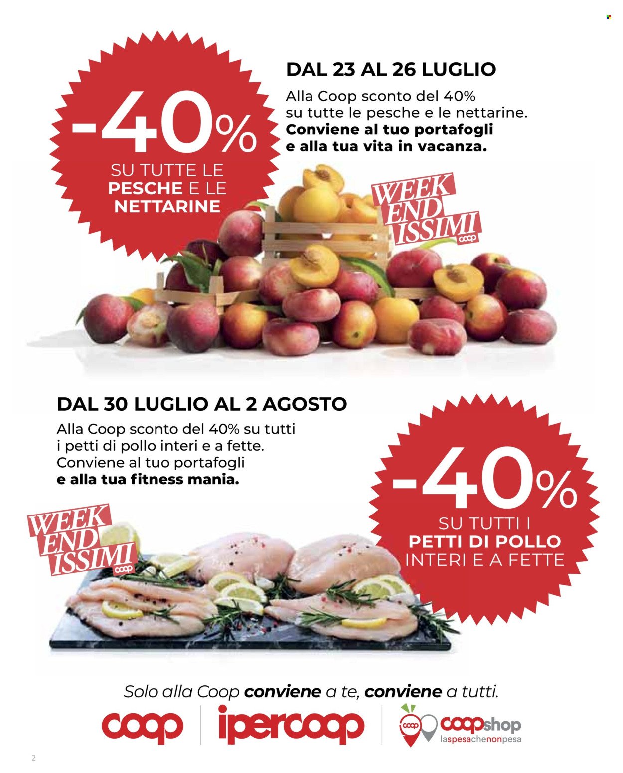 Volantino COOP - Sconti fino al 50%