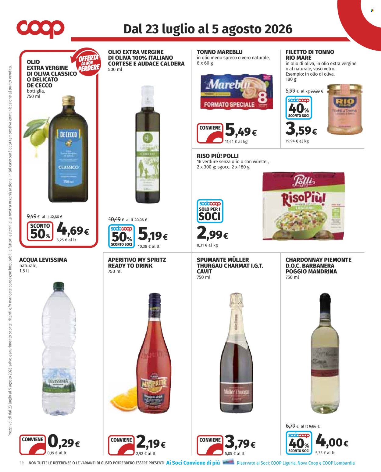 Volantino COOP - Sconti fino al 50%