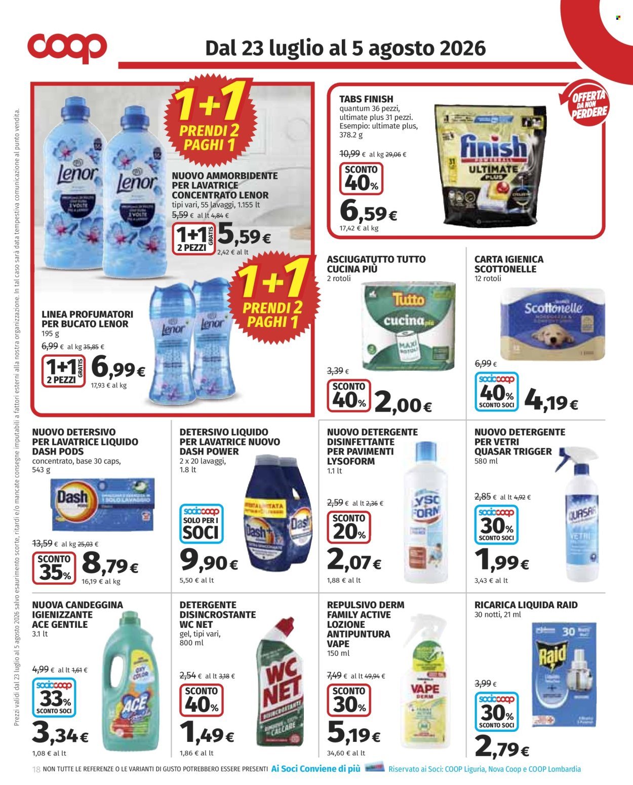 Volantino COOP - Sconti fino al 50%