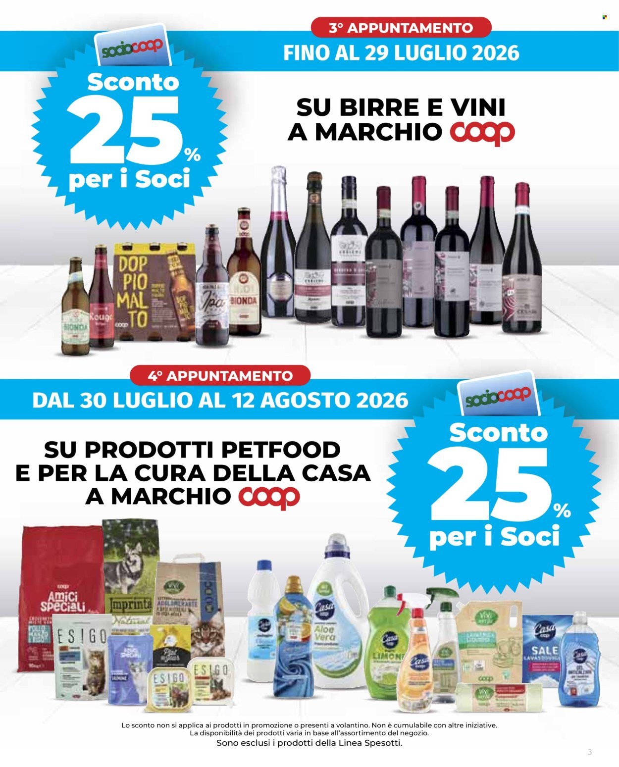 Volantino COOP - Sconti fino al 50%