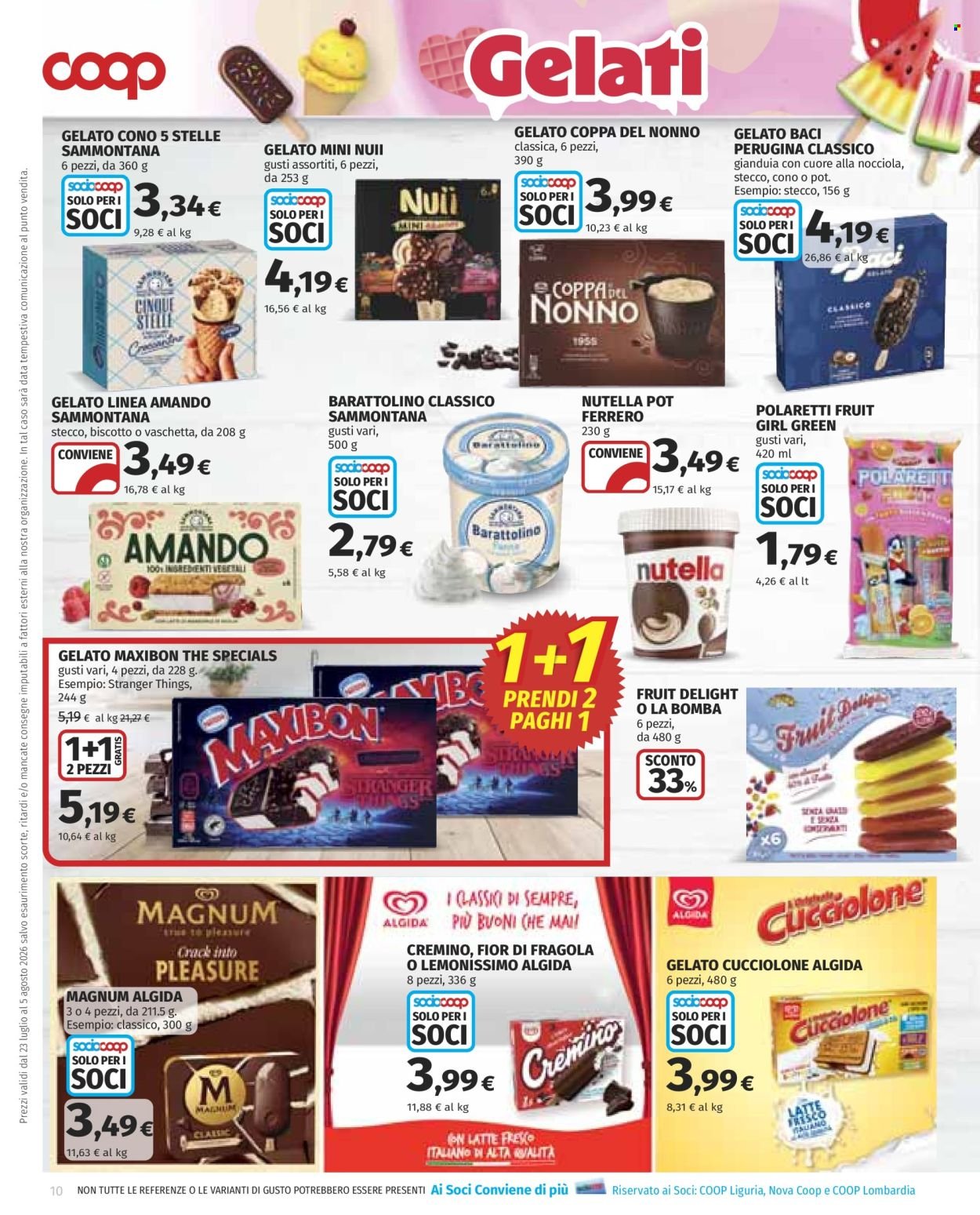 Volantino COOP - Sconti fino al 50%