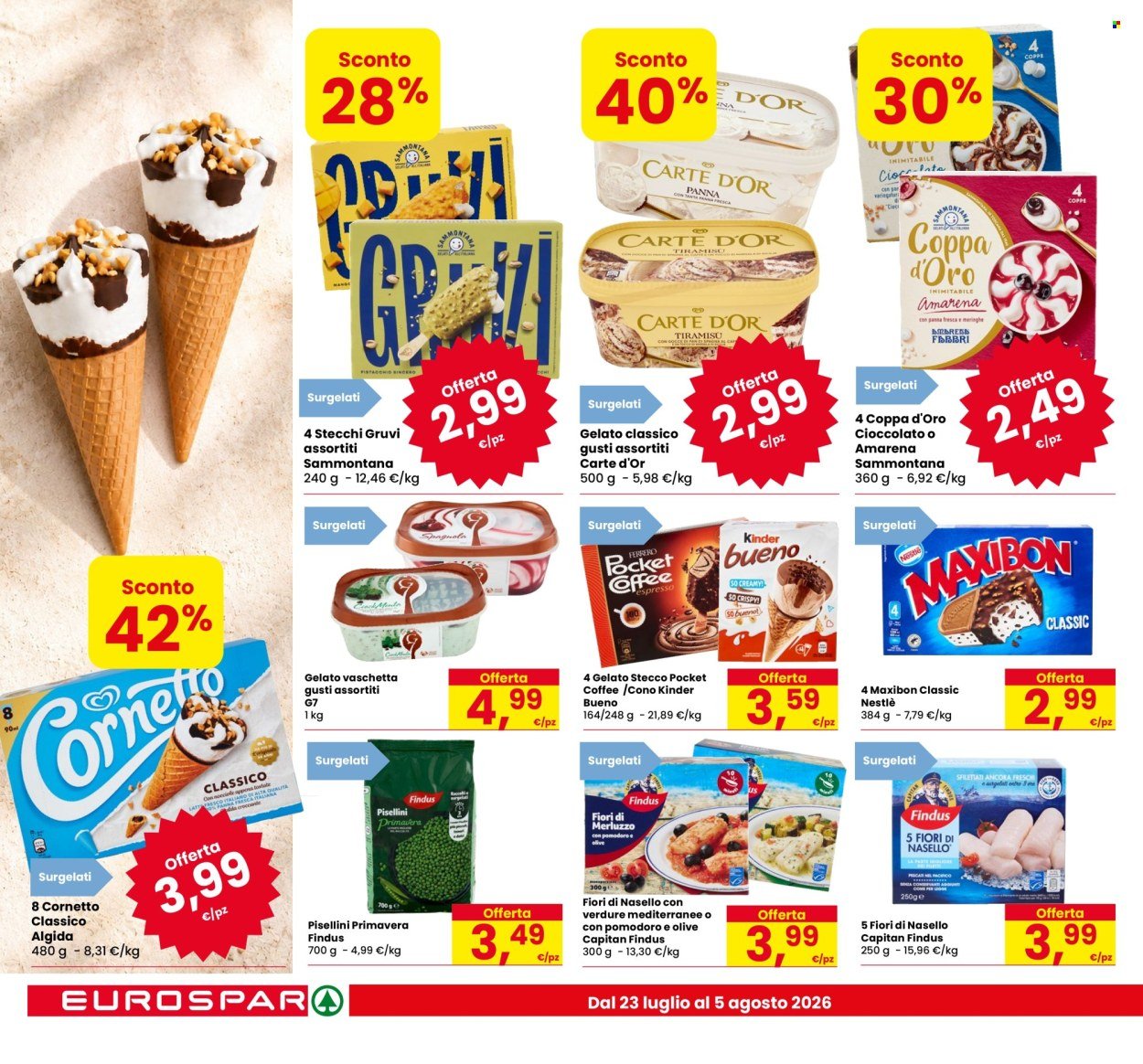 Volantino EUROSPAR - Sconti di Stagione