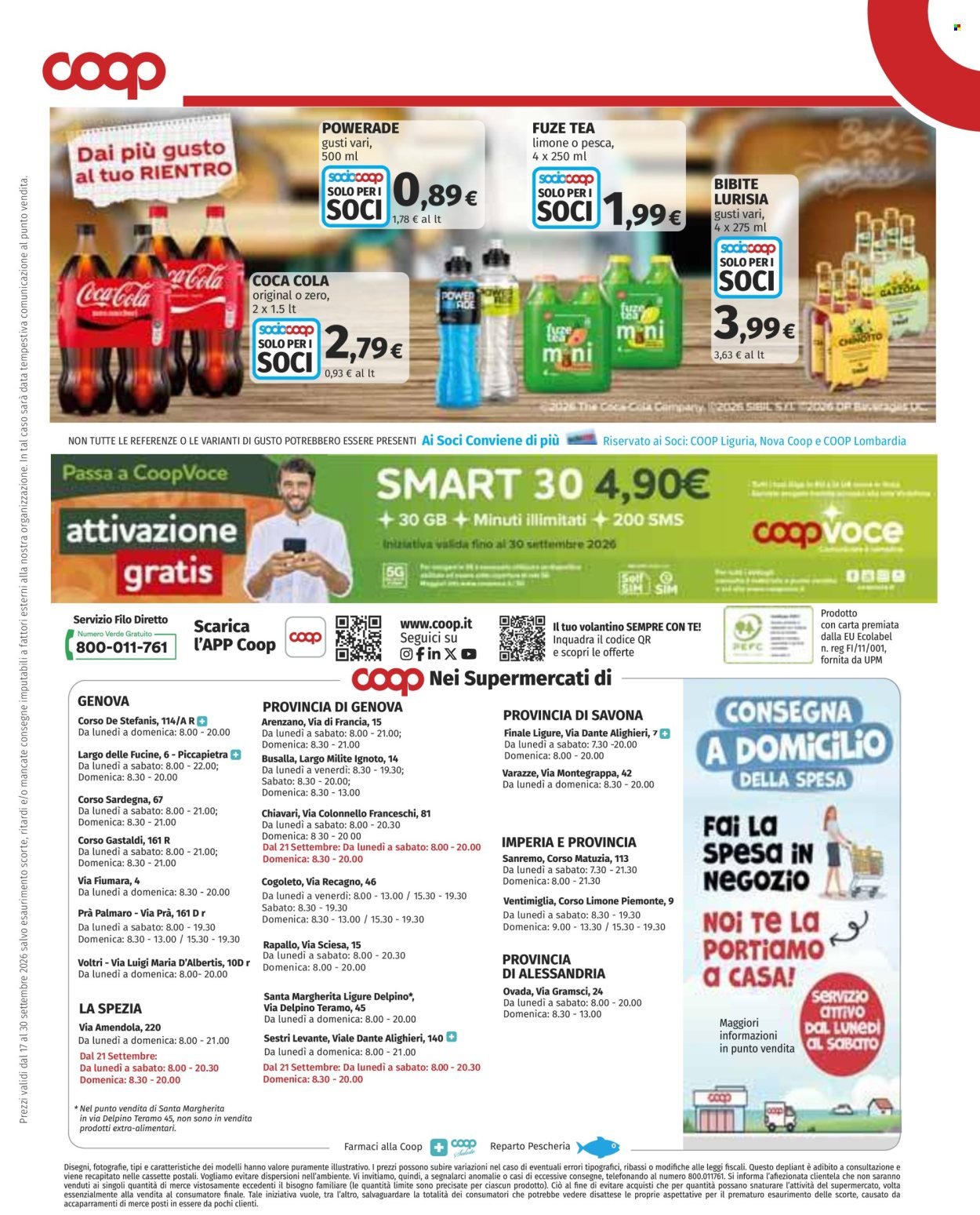 Volantino COOP - Freschissime offerte