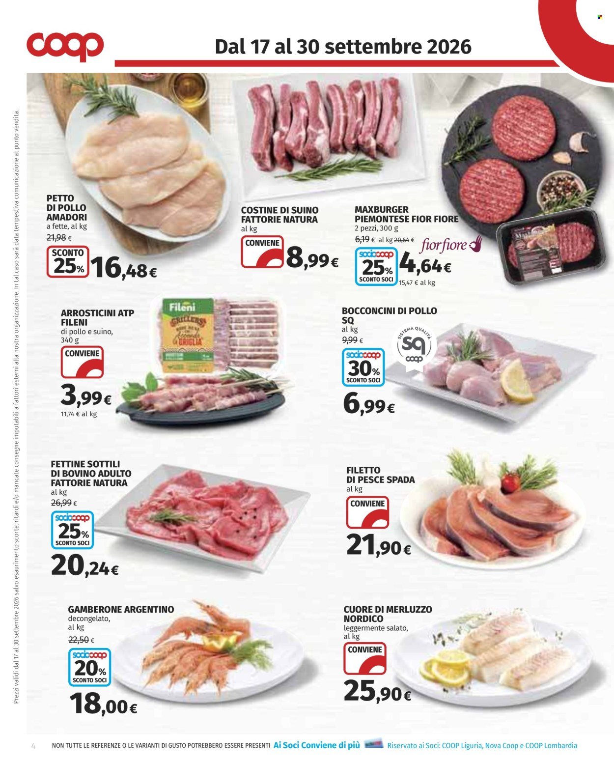 Volantino COOP - Freschissime offerte