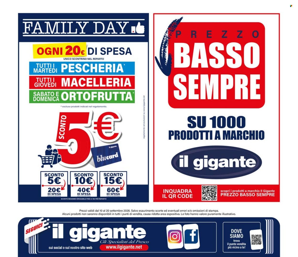 Volantino IL GIGANTE - Grandi Marche