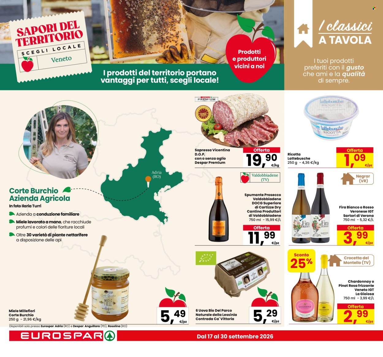 Volantino EUROSPAR - Prezzi Piuma