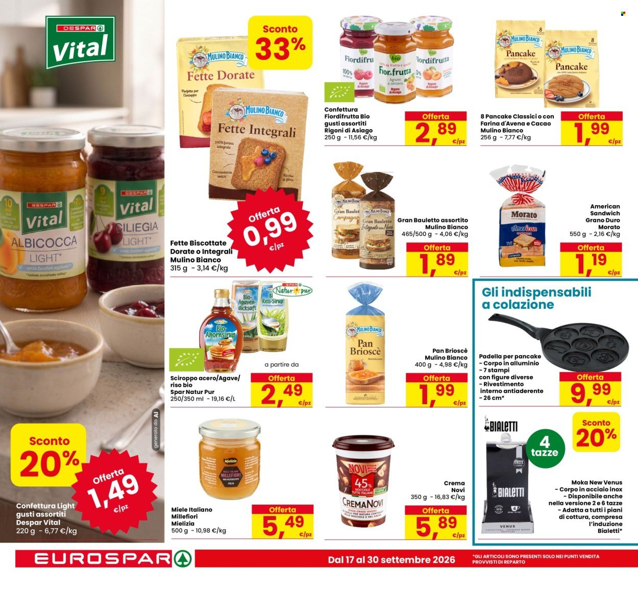 Volantino EUROSPAR - Prezzi Piuma