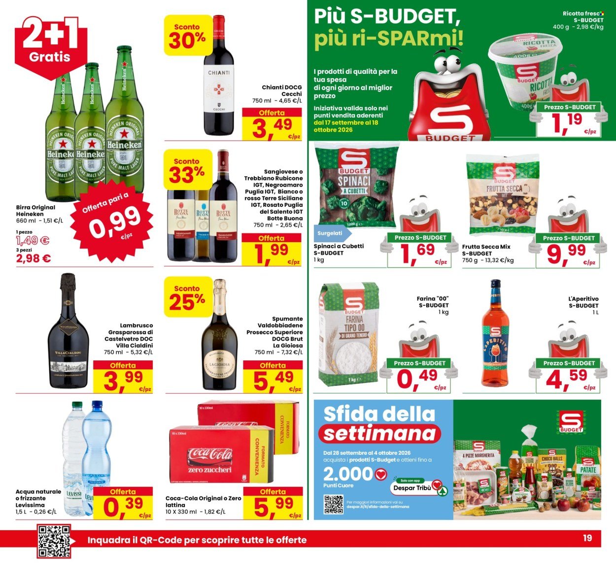 Volantino EUROSPAR - Prezzi Piuma